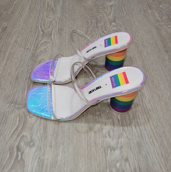 DOLCE VITA X TREVOR PROJECT Noles Heels Sz 8.5 - Picture 7 of 9